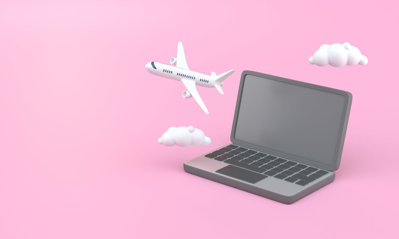 旅行元素3D对象插画psd素材 Set Traveling objects 设计素材 sucaiwan.com