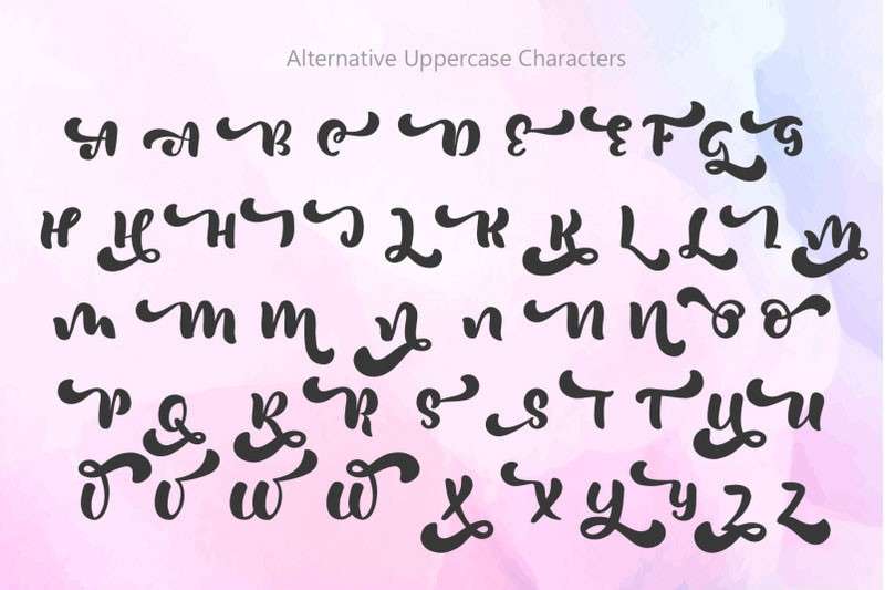 Sweet Dreams优美的英文手写字体 设计素材 sucaiwan.com