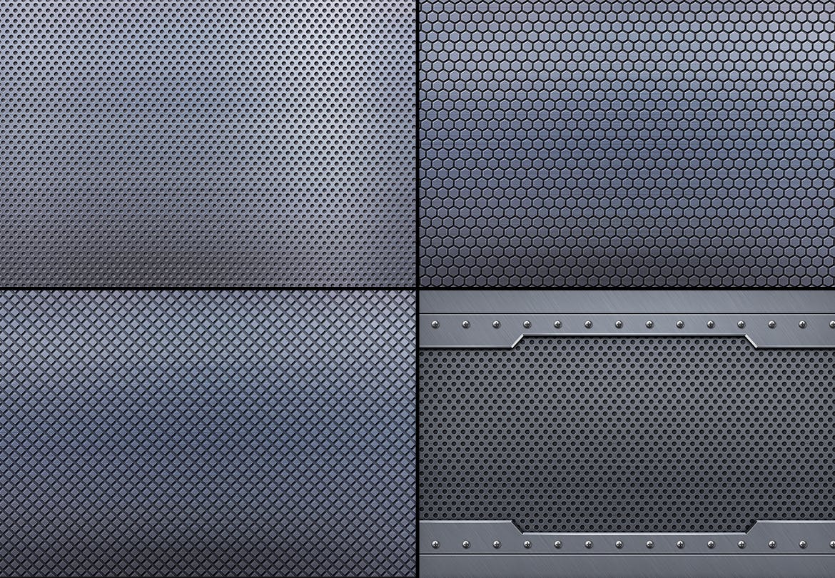 不锈钢金属纹理背景素材v3 Metal Backgrounds Col3 图片素材 sucaiwan.com