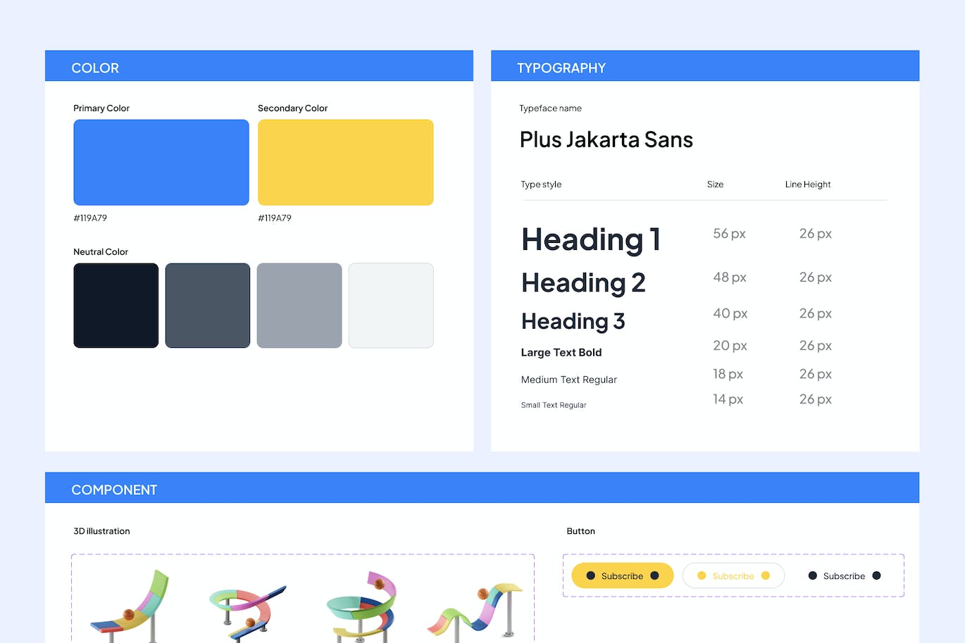 工作室代理网站着陆页设计模板 Kravt – Studio Agency Landing Page APP UI sucaiwan.com