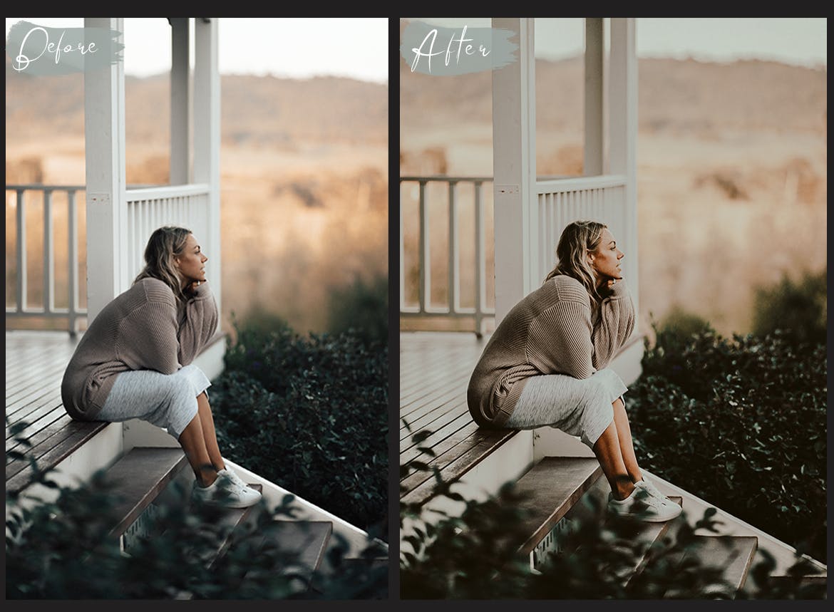 自然滤镜效果PS动作 Natural Filter Photoshop Actions 插件预设 sucaiwan.com