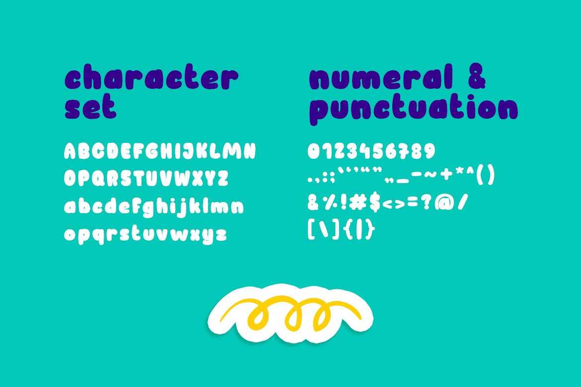 儿童书籍无衬线字体素材 Patch Note – Kids Font 设计素材 sucaiwan.com
