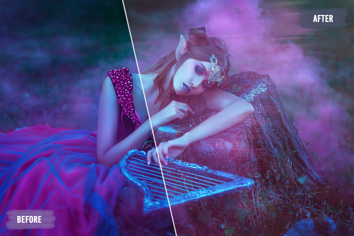 50个彩色漏光照片叠层背景素材v3 50 Motion Light Leaks Photo Overlays – Vol. 3 图片素材 sucaiwan.com