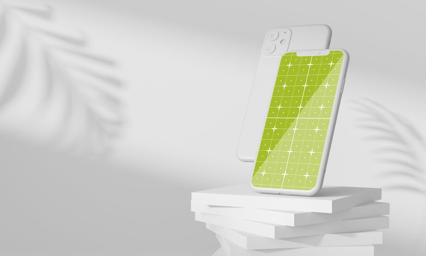 抽象背景苹果设备屏幕样机图psd素材 Abstract Background with Devices Mockup 样机素材 sucaiwan.com