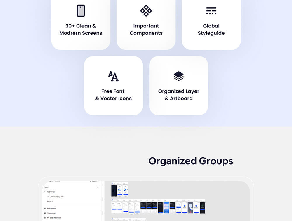 适用于电子钱包和金融行业的现代App UI设计套件 APP UI sucaiwan.com
