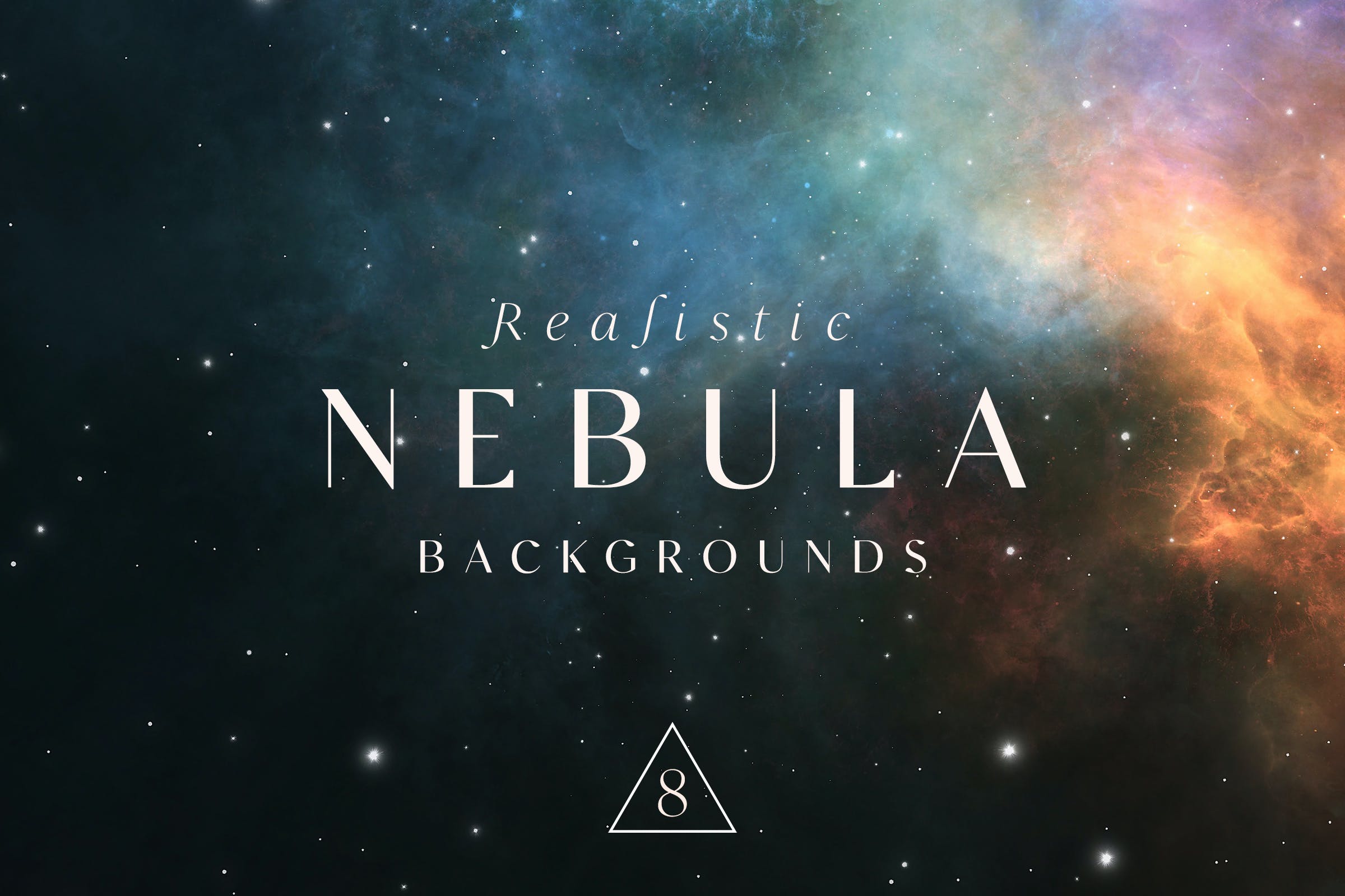 逼真星云太空背景 Realistic Nebula Backgrounds 图片素材 sucaiwan.com
