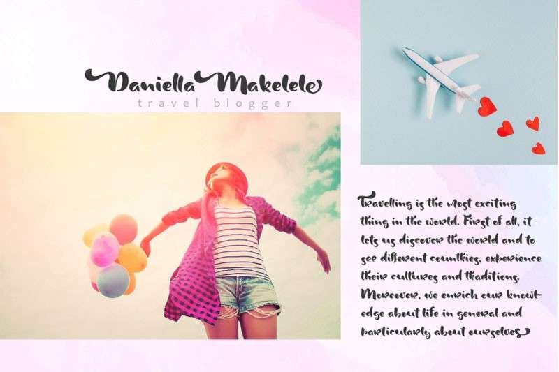 Sweet Dreams优美的英文手写字体 设计素材 sucaiwan.com