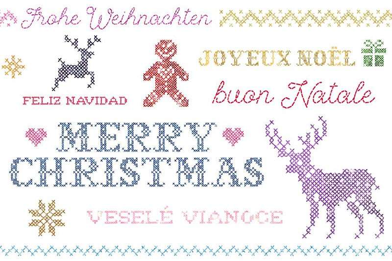 Sweater毛衣针织效果英文字体 设计素材 sucaiwan.com