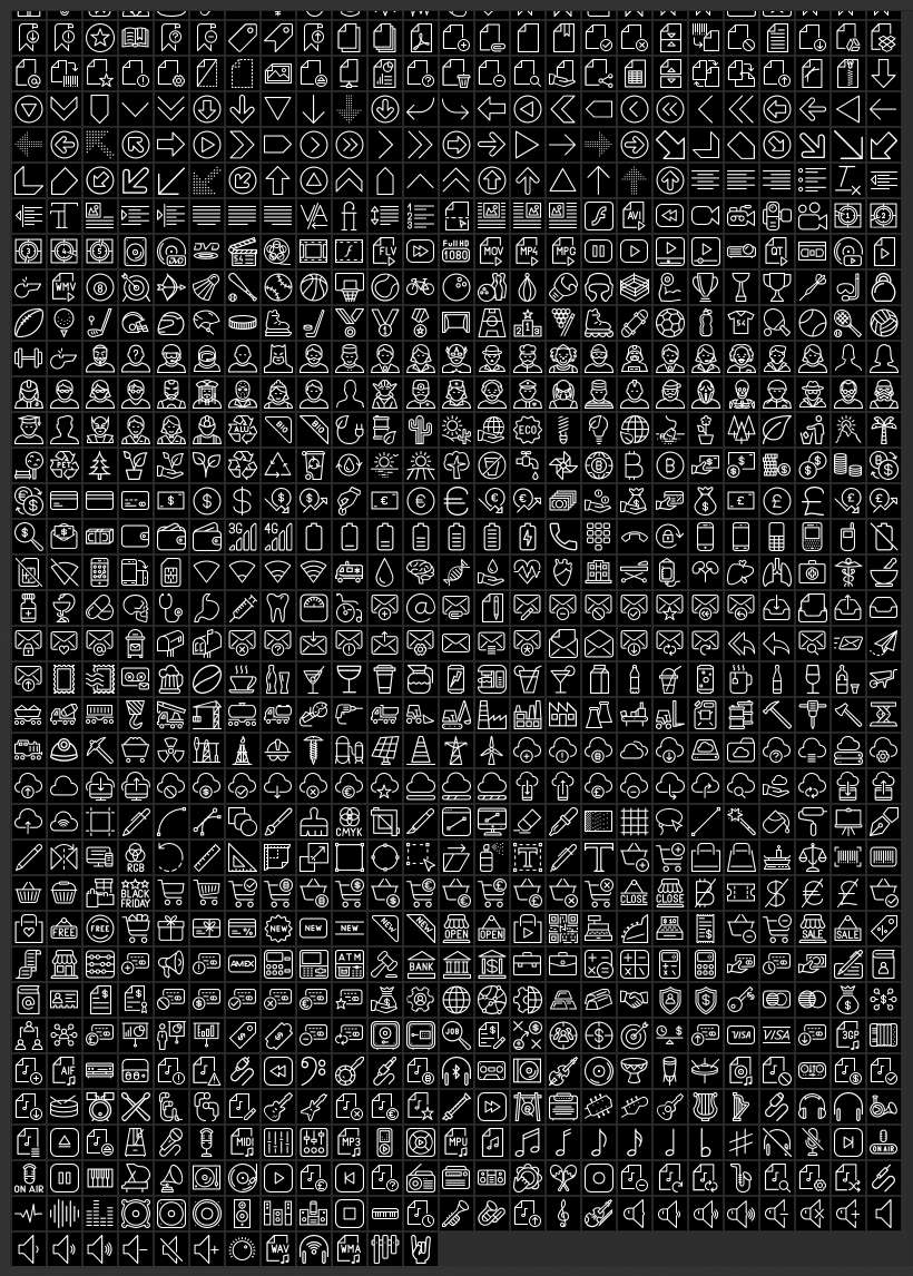 4000个UI界面图标大全，csh格式 图标素材 sucaiwan.com