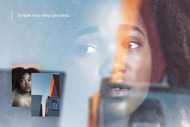 真实的玻璃反光效果PS图层样式 插件预设 sucaiwan.com