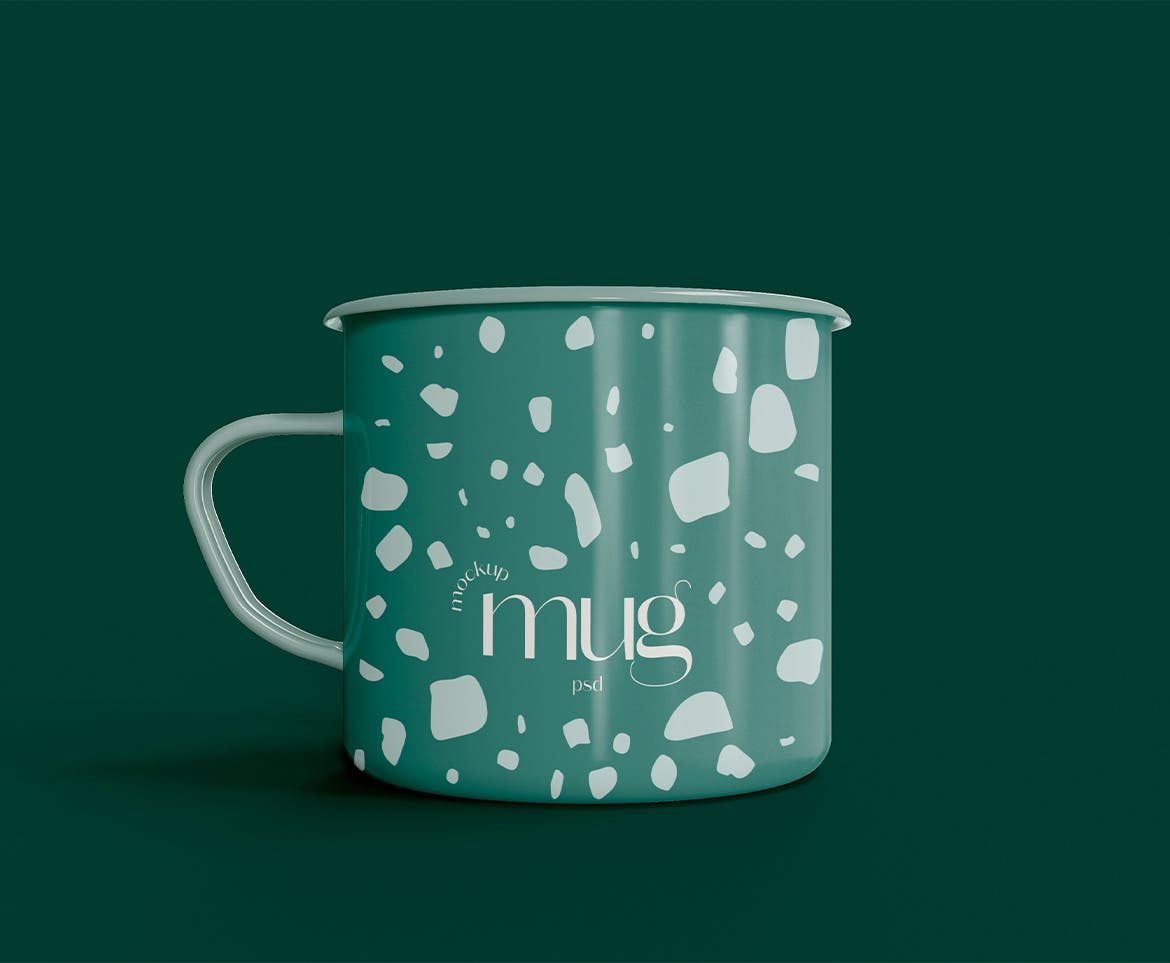 陶瓷咖啡马克杯杯身设计样机模板v1 Ceramic Mug Mockup 样机素材 sucaiwan.com