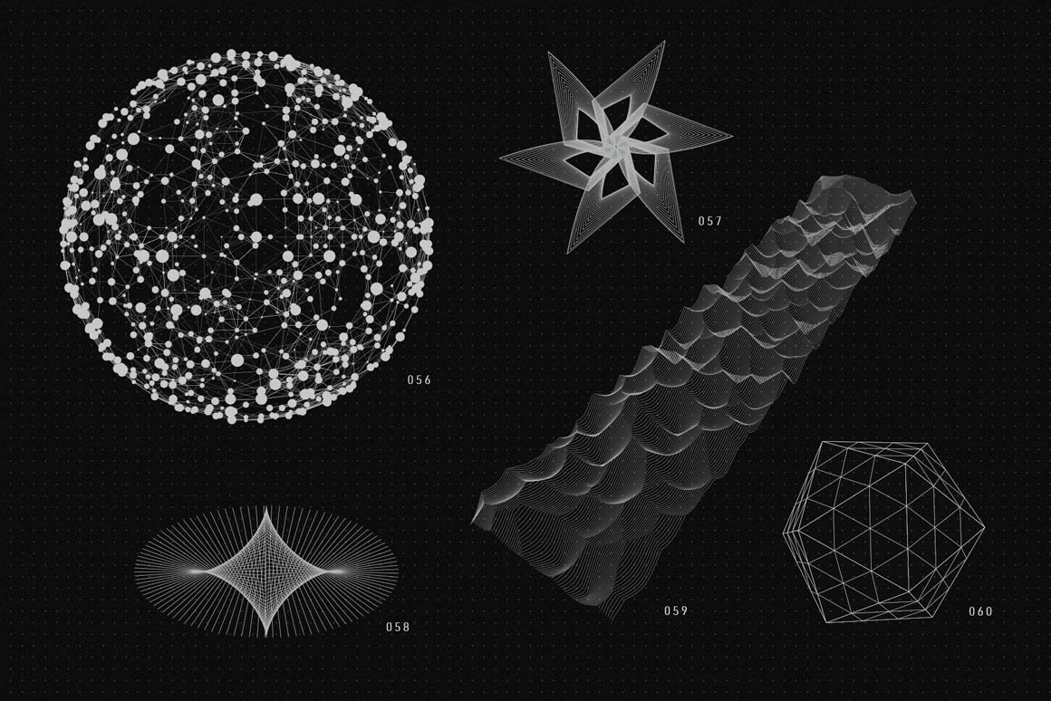 200+高质量抽象现代几何矢量形状外观 200 Vector Shapes 图片素材 第14张-素材湾丨精选海外优质设计素材资源 200+高质量抽象现代几何矢量形状外观 200 Vector Shapes 图片素材 sucaiwan.com