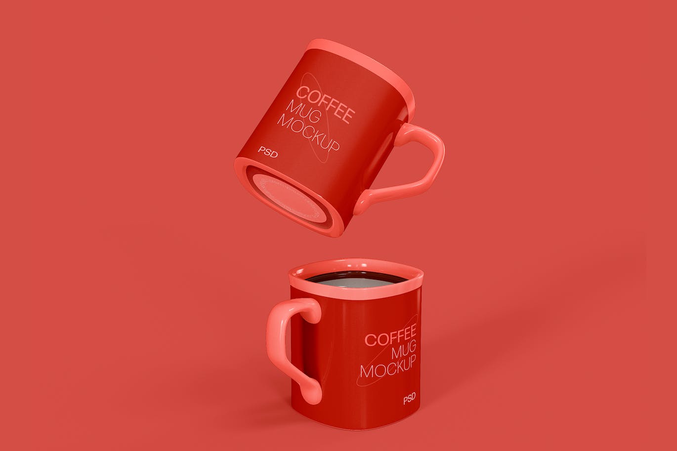 陶瓷咖啡马克杯杯身设计样机模板v4 Ceramic Mugs Mockup 样机素材 sucaiwan.com