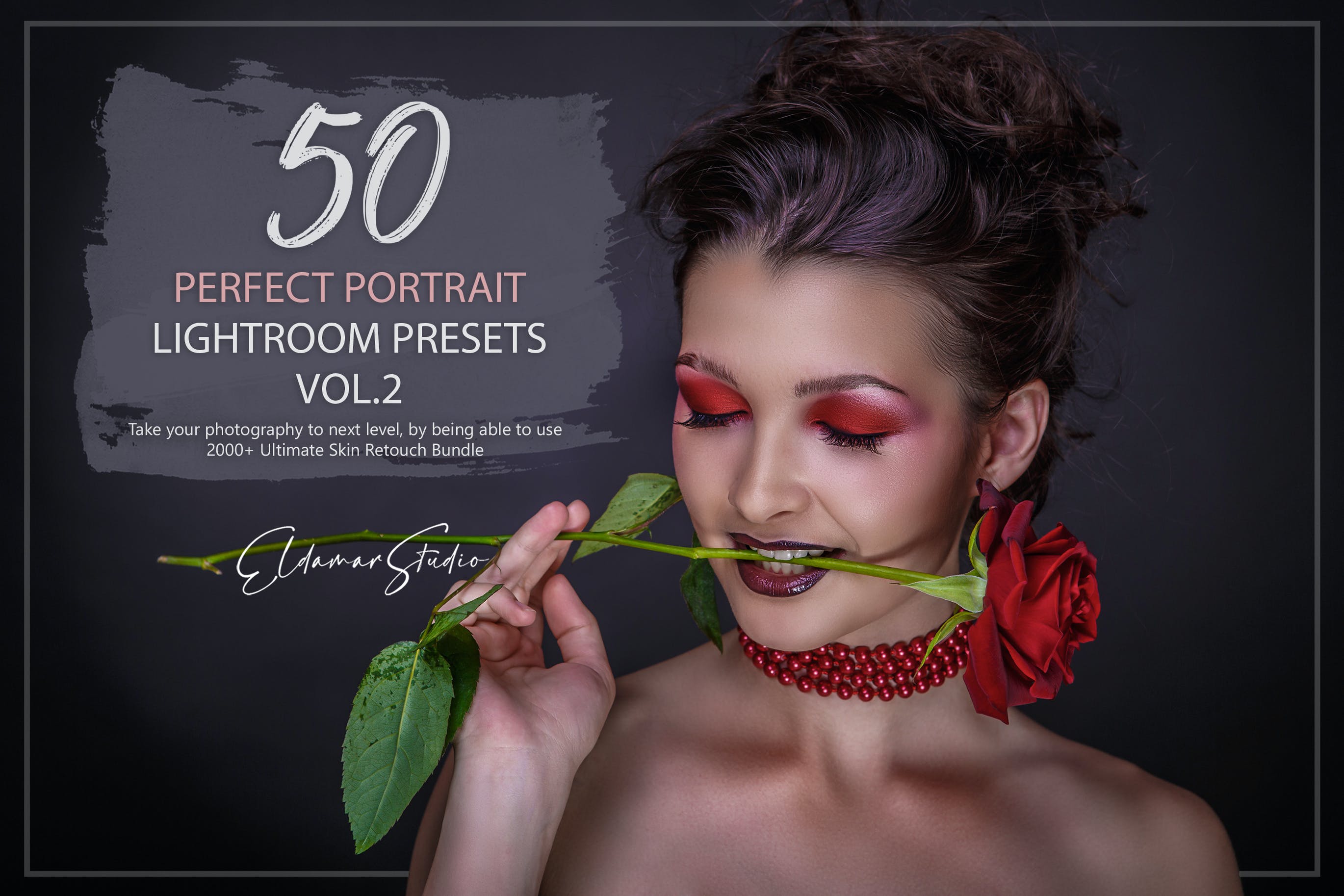 50个人物肖像照片后期修图LR预设v2 50 Perfect Portrait Lightroom Presets – Vol. 2 插件预设 sucaiwan.com
