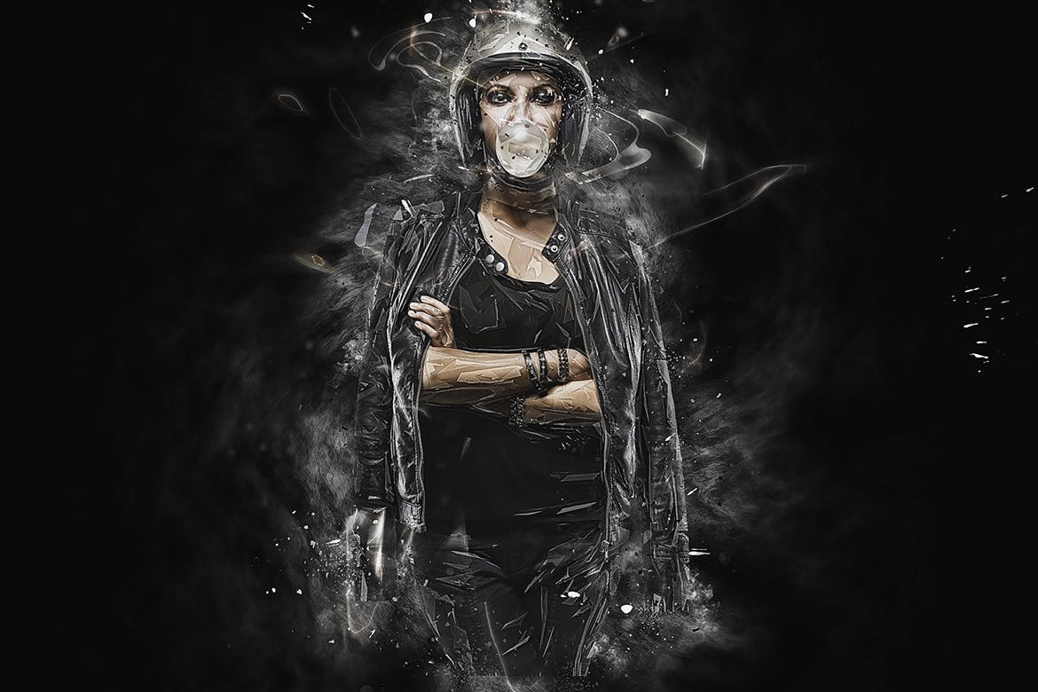 狂暴效果照片处理Photoshop动作 Fury Photoshop Action 插件预设 sucaiwan.com