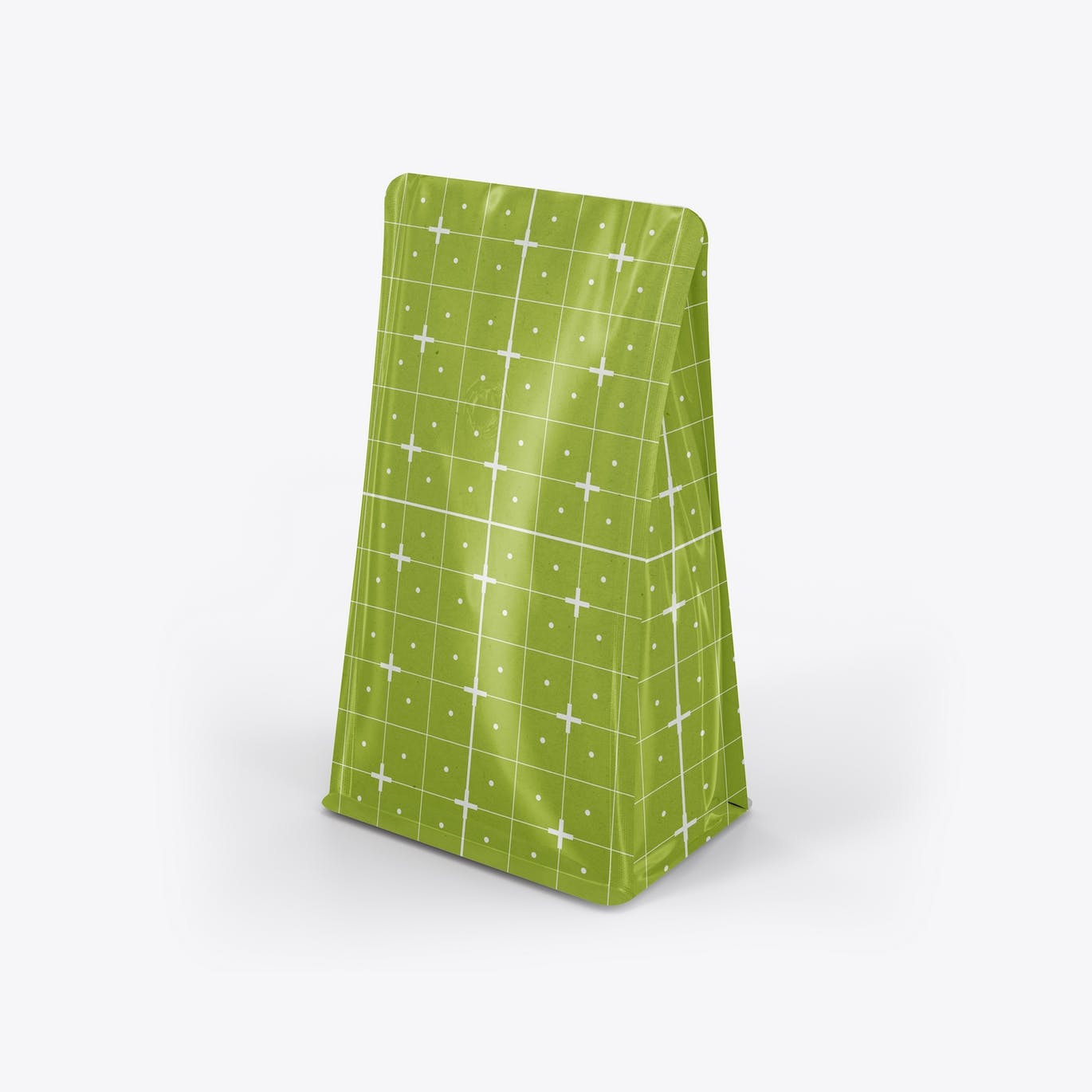 牛皮纸咖啡袋包装展示样机图 Set Kraft Paper Coffee Bag Mockup 样机素材 sucaiwan.com