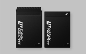 A5尺寸信封设计样机图 Envelope A5 Mockup
