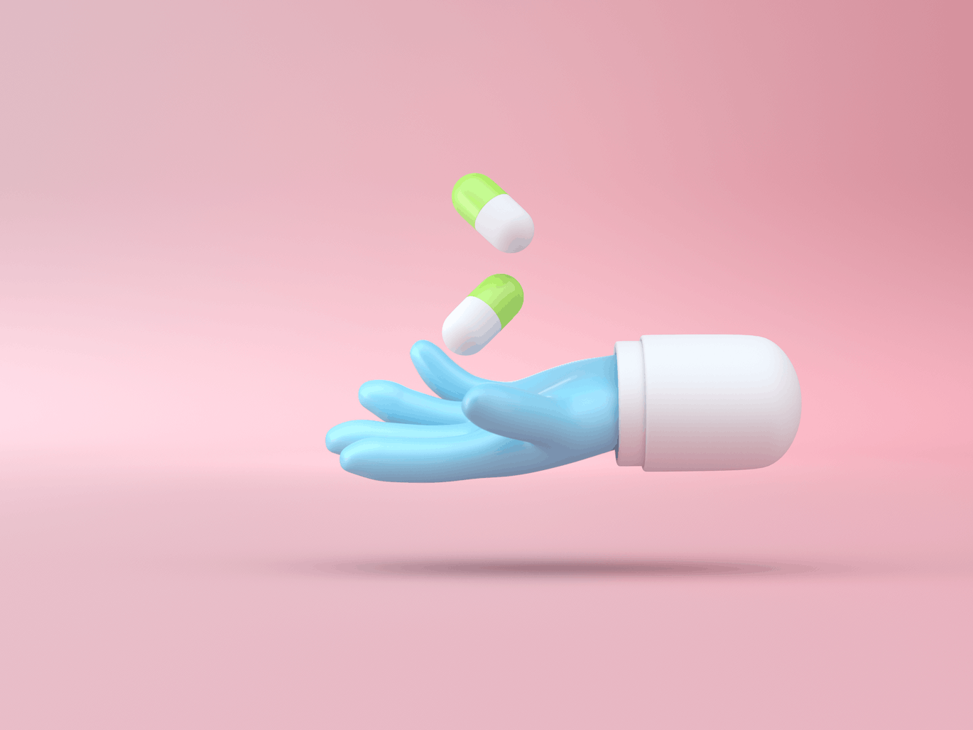 医疗手3D对象插画psd素材 Set Health Objects 设计素材 sucaiwan.com