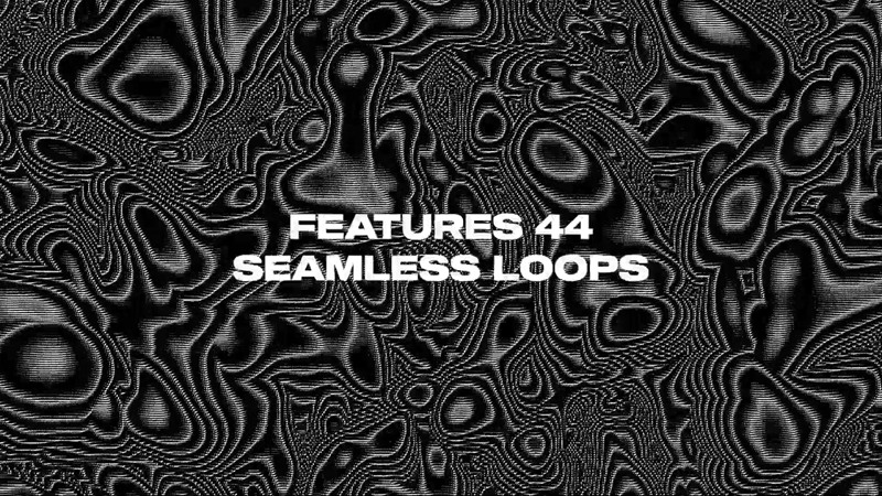 44个酒吧夜场新潮迷幻感抽象噪点VJ纹理无缝循环视频素材 Steven Mcfarlane Minimal Noise Loops 影视音频 sucaiwan.com