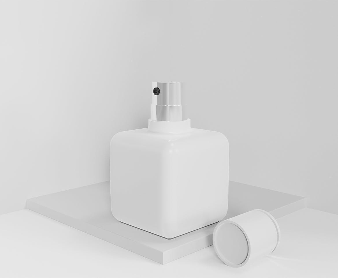 香水瓶品牌包装展示样机psd模板v4 Perfume Bottle Mockup 样机素材 sucaiwan.com