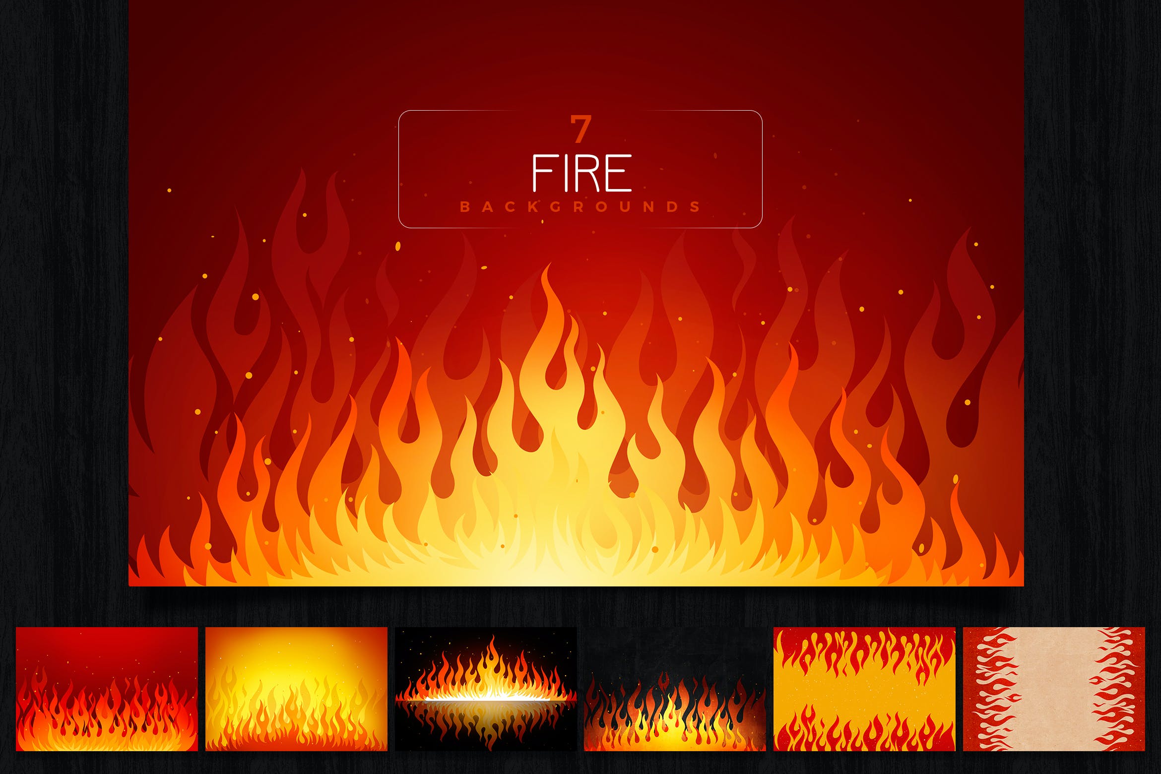 火焰背景素材 Fire Backgrounds 图片素材 sucaiwan.com