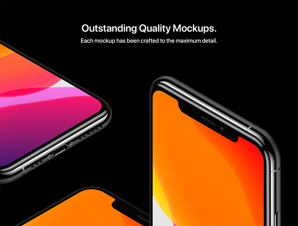 20个iPhone 11 Pro手机样机合集 样机素材 sucaiwan.com