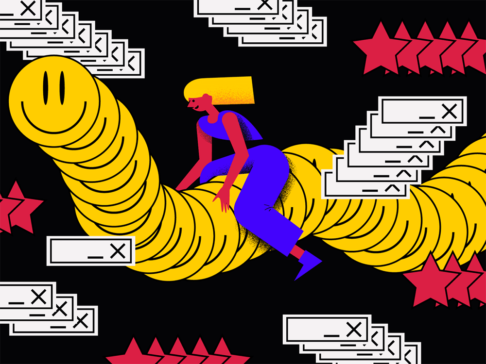 抽象故事人物场景插画素材 图片素材 sucaiwan.com