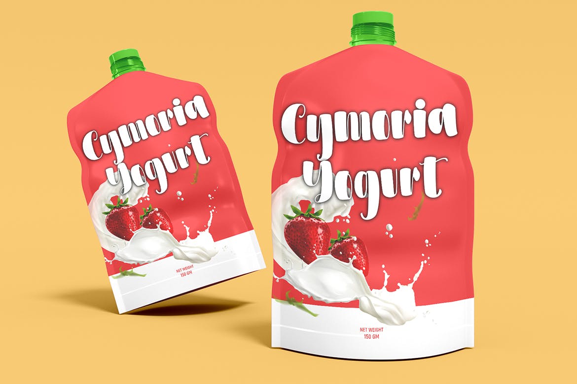 现代俏皮可爱水果包装字体 Summer Fruit 设计素材 sucaiwan.com