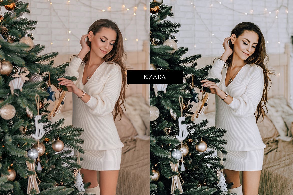 冬季绿色滤镜LR调色预设下载 Lightroom Presets – Winter Green 插件预设 sucaiwan.com