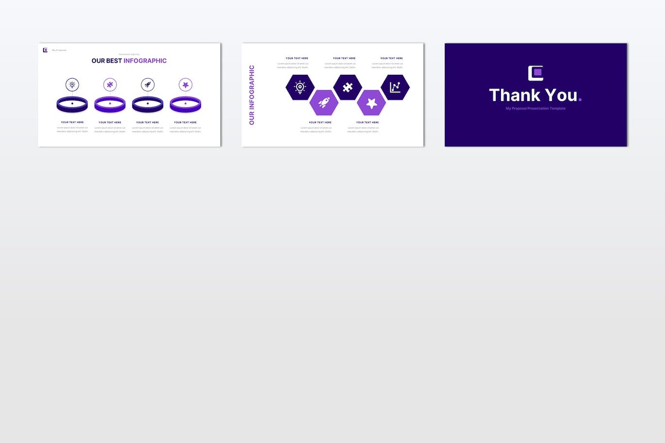 企业提案方案演示PPT模板 My Proposal Powerpoint Presentation Template 幻灯图表 sucaiwan.com