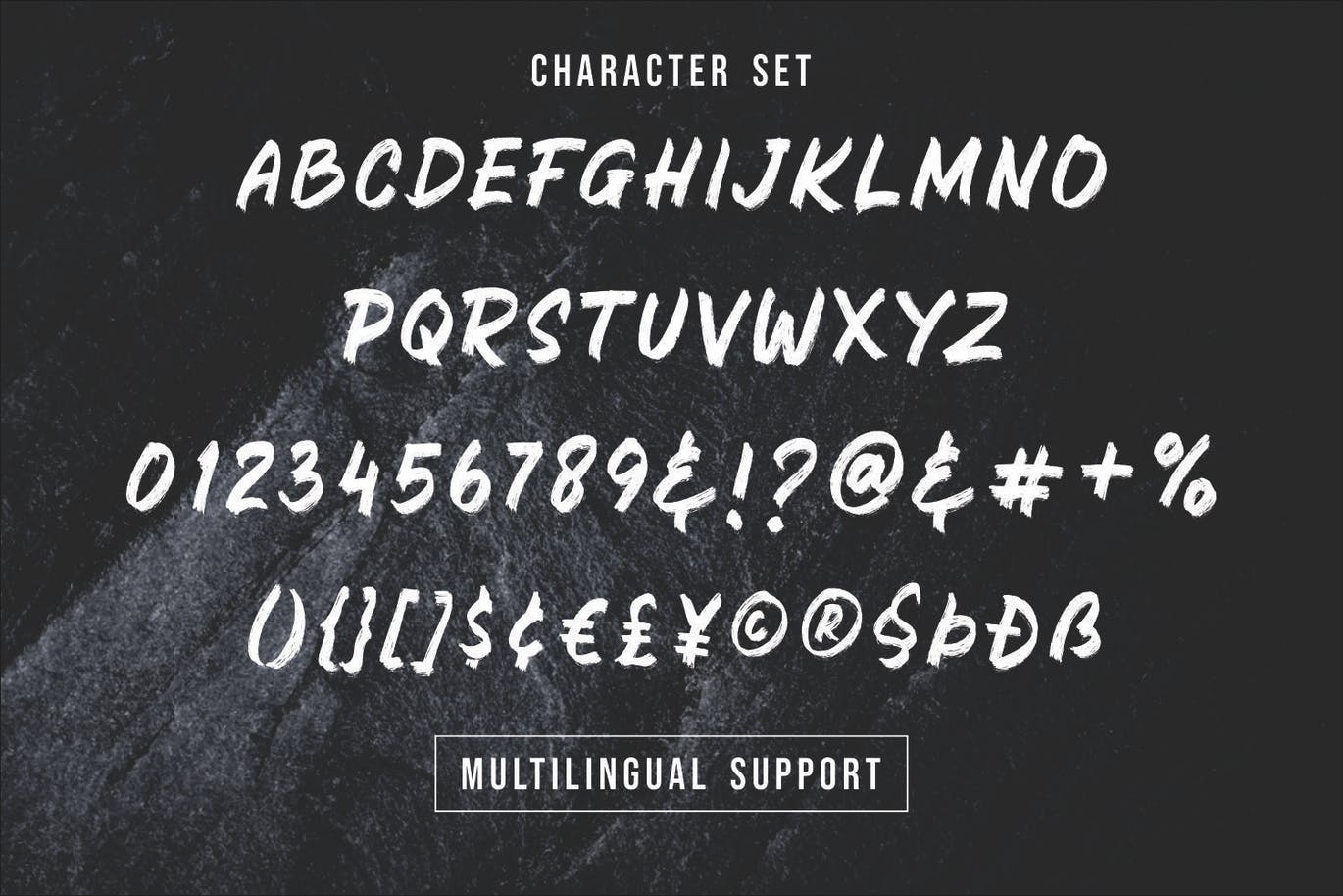 时尚设计纹理笔刷字体 Sparkle – Textured Brush Font 设计素材 sucaiwan.com