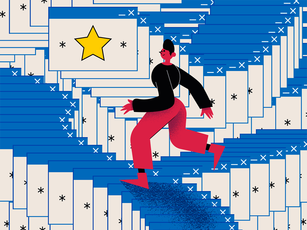 抽象故事人物场景插画素材 图片素材 sucaiwan.com