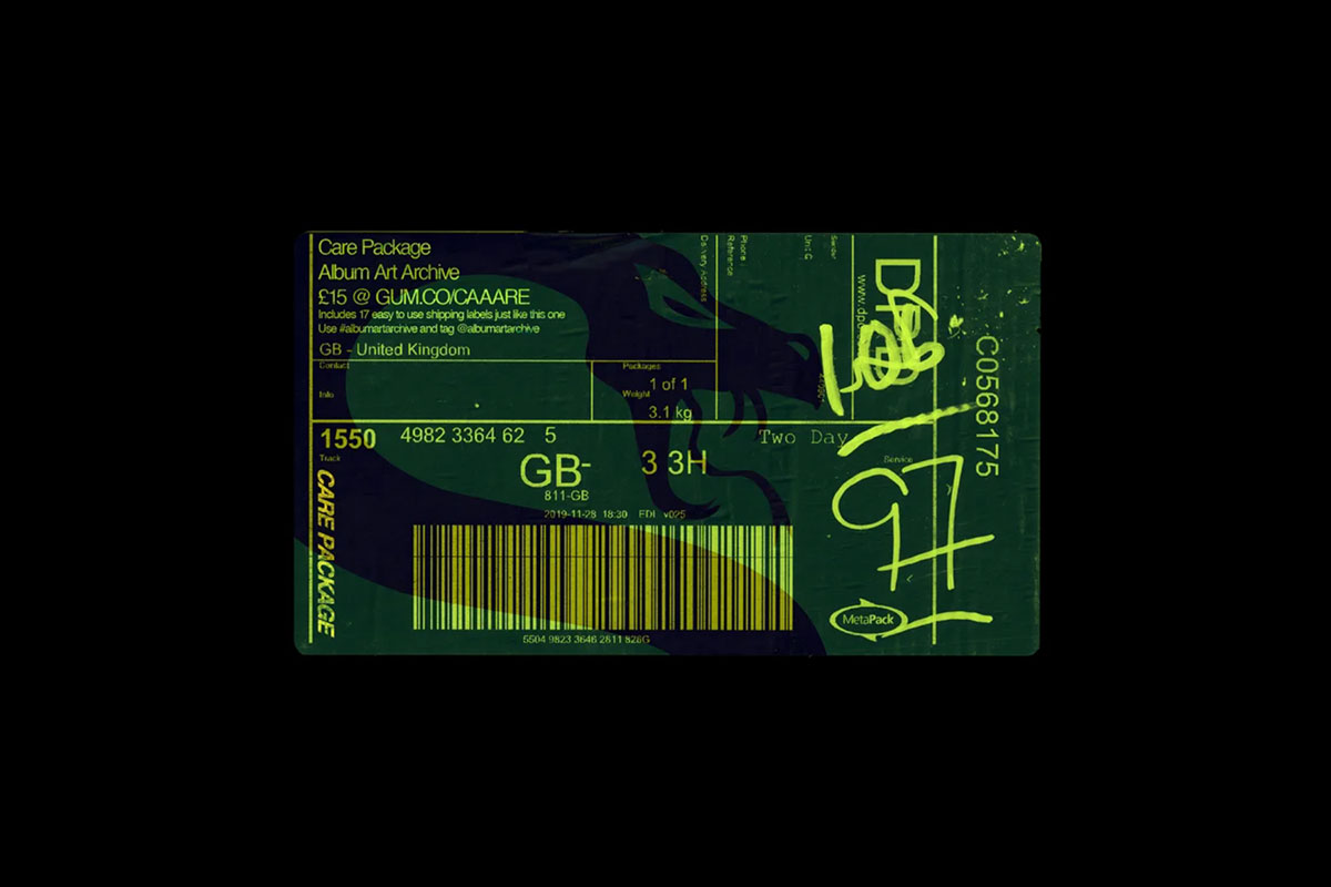 40多个超高质量新潮做旧风格撕裂邮件快递不干胶标签贴纸PNG免抠图片素材 AAA – Care Package 图片素材 sucaiwan.com