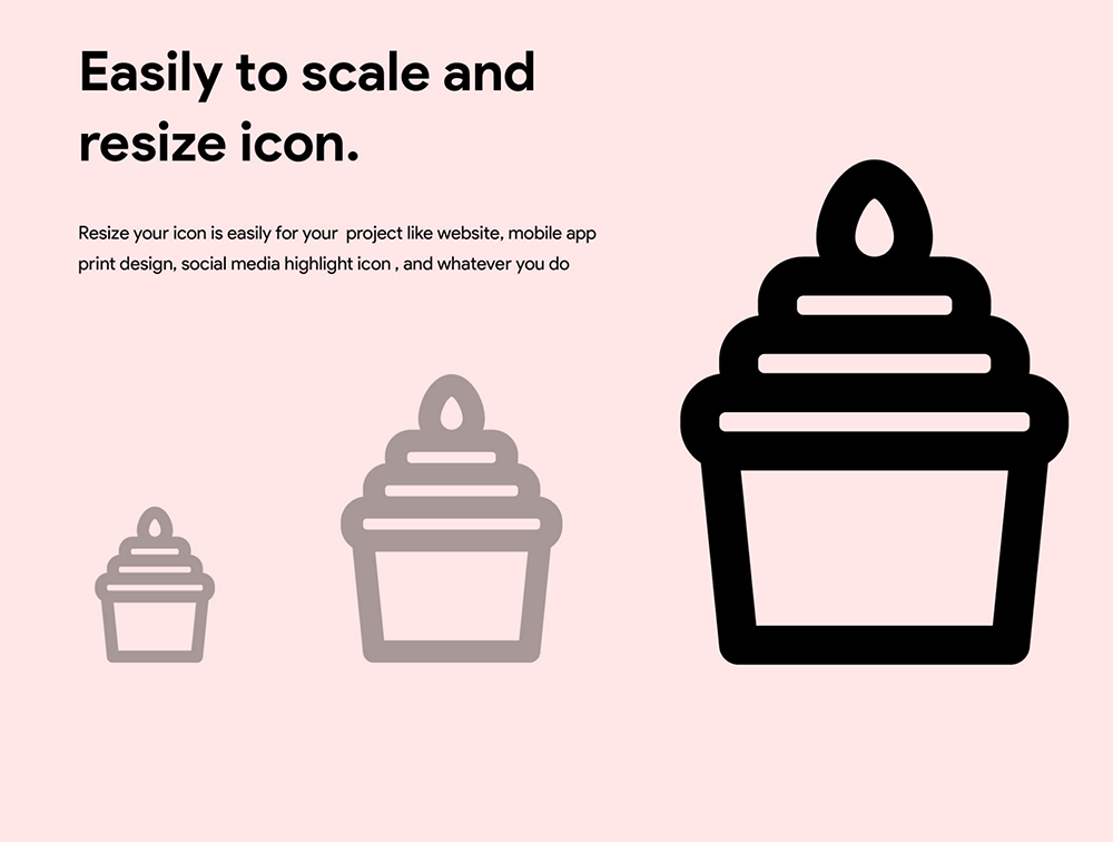 50枚食品线条矢量图标 图标素材 sucaiwan.com