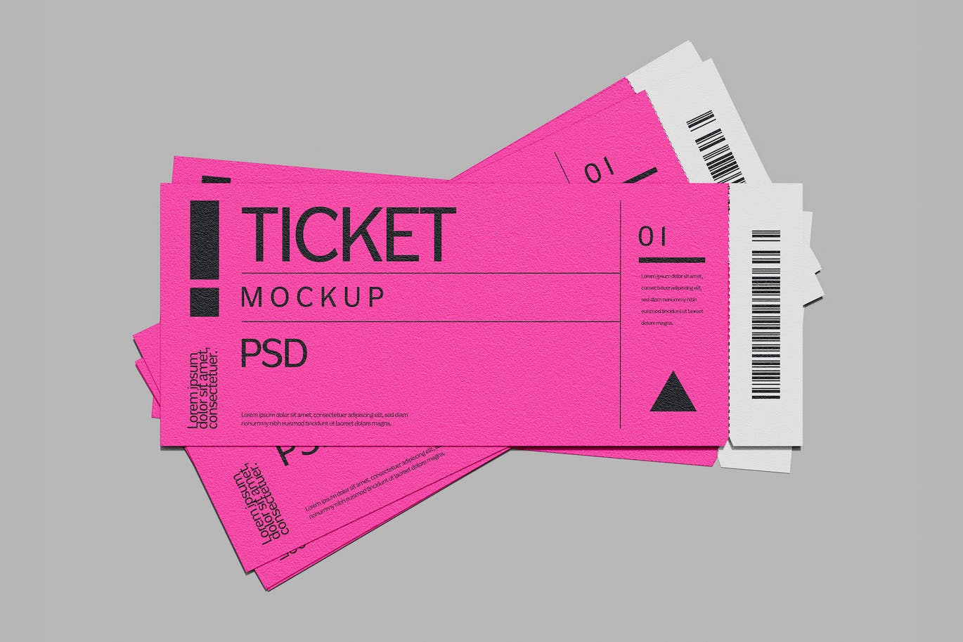 门票/票券/票证设计样机psd模板v2 Tickets Pass Mockup 样机素材 sucaiwan.com