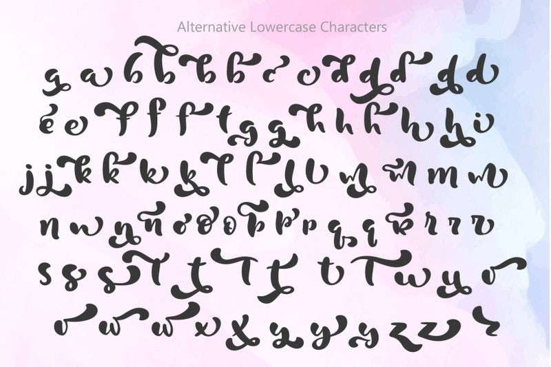 Sweet Dreams优美的英文手写字体 设计素材 sucaiwan.com