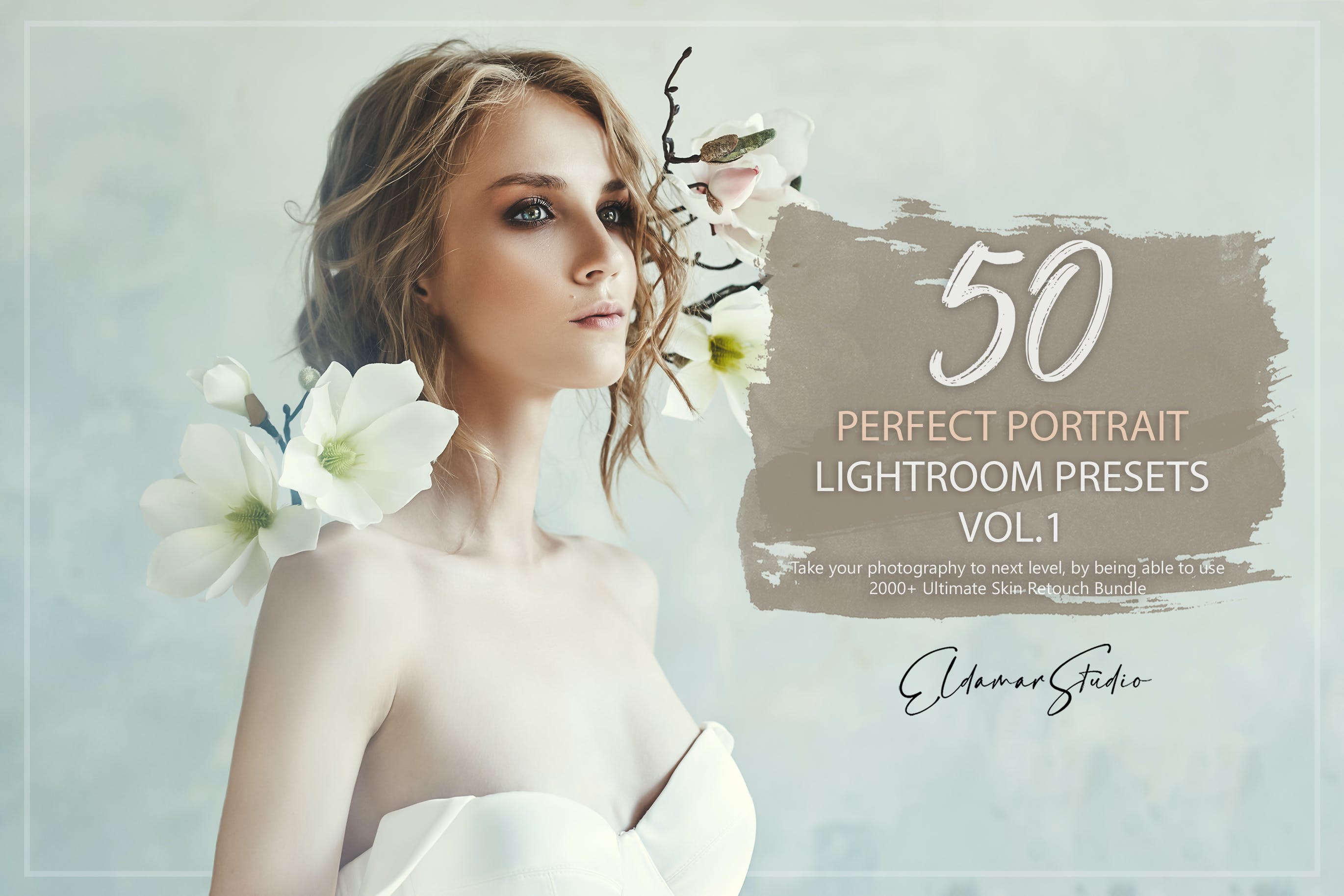 50个人物肖像照片后期修图LR预设v1 50 Perfect Portrait Lightroom Presets – Vol. 1 插件预设 sucaiwan.com