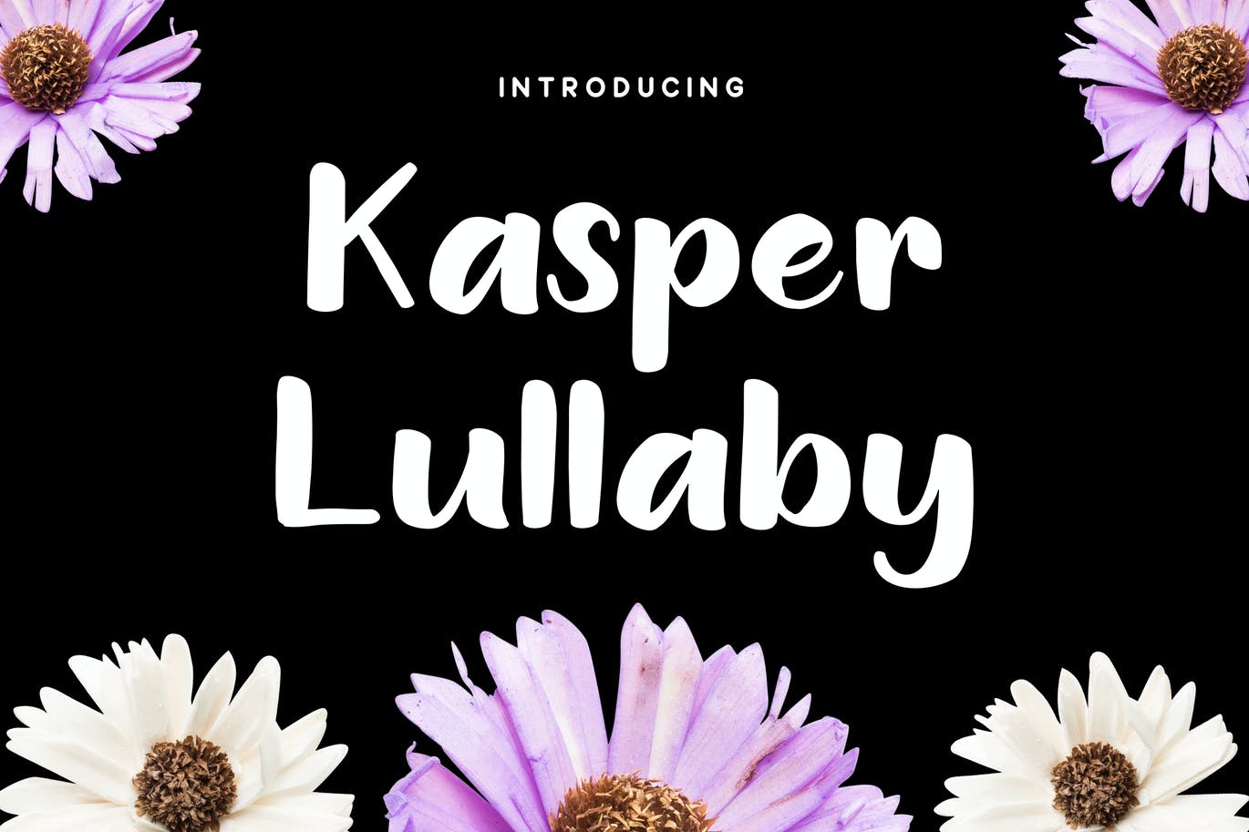 独特手写可爱字体 Kasper Lullaby – Cute Font 设计素材 sucaiwan.com