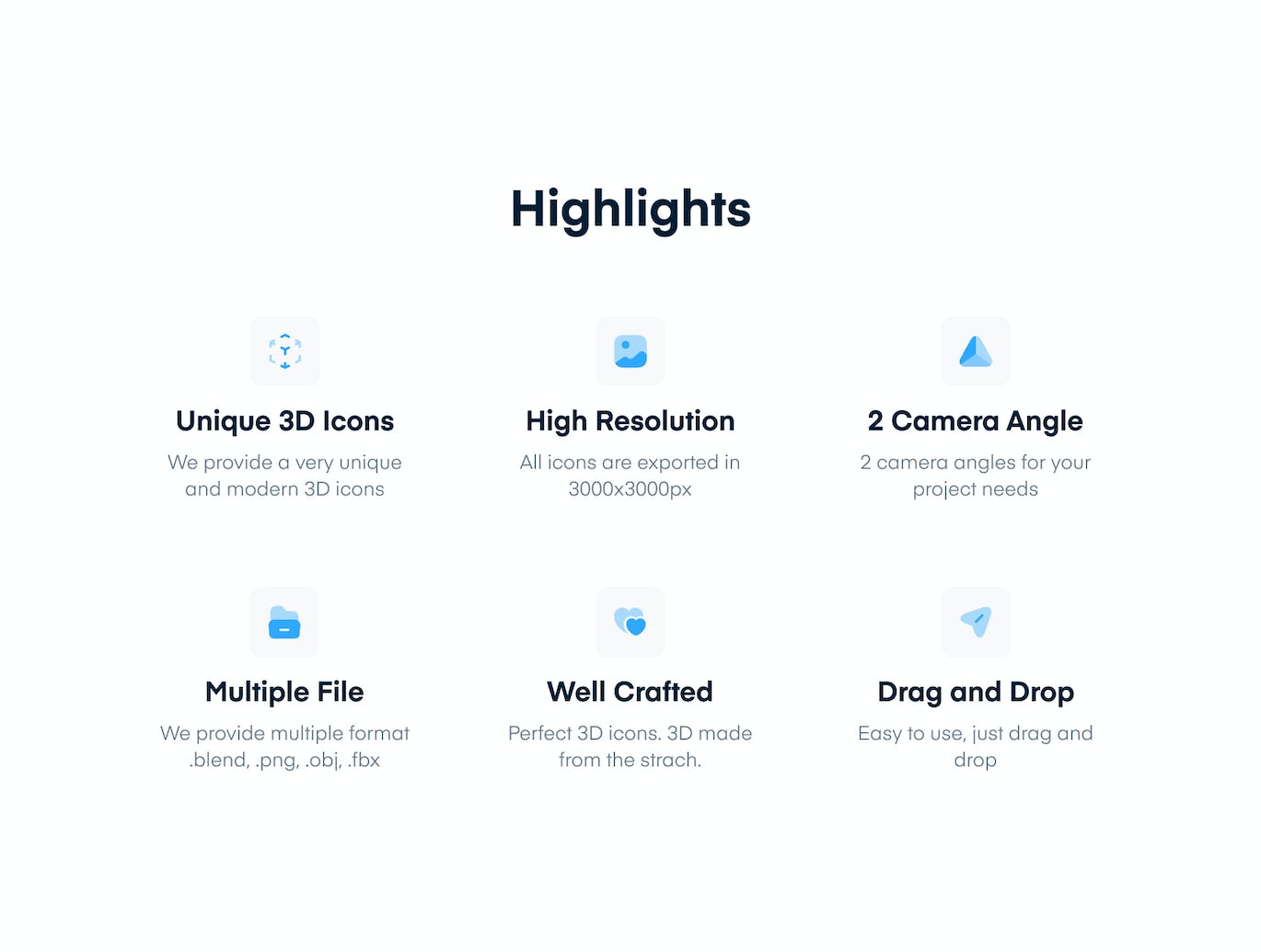 商业计划3D图标集 Business Plan 3D Icon 图标素材 sucaiwan.com