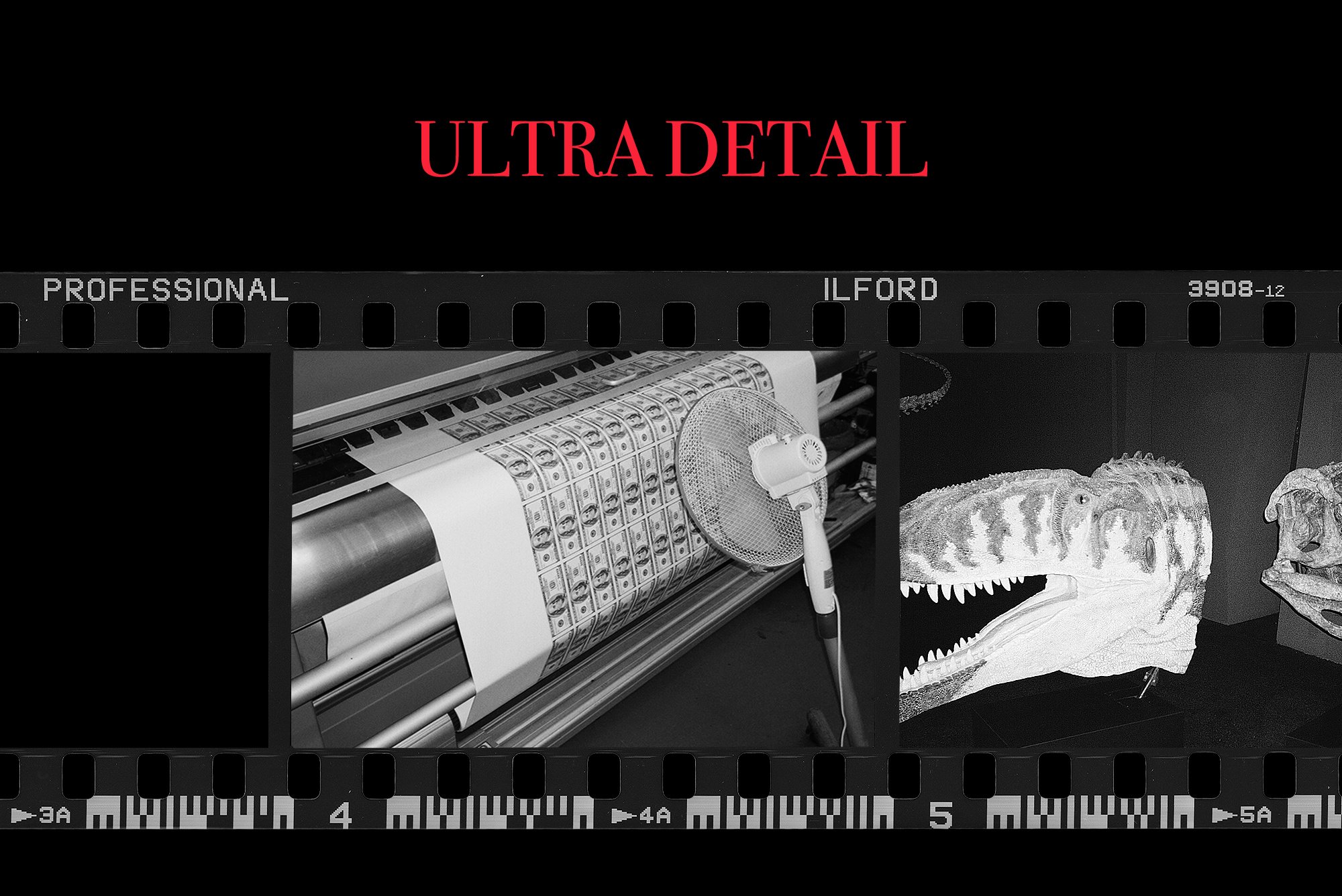 新潮柯达复古做旧胶片胶卷边框图层叠加PSD样机PNG透明包和贴纸 样机素材 sucaiwan.com