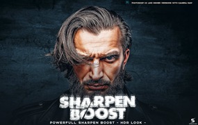 锐化增强HDR效果照片处理PS动作 Sharpen Boost HDR – Photoshop Action