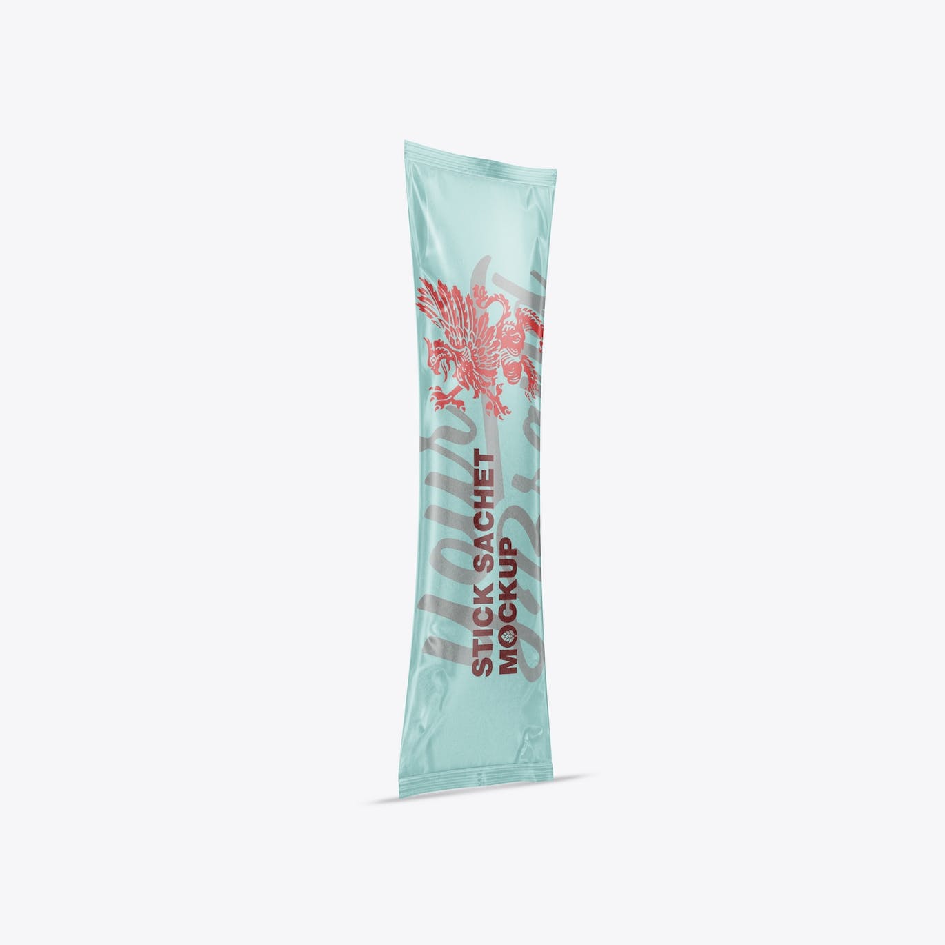 牛皮纸小袋包装设计样机图 Pack Kraft Stick Sachets Mockup 样机素材 sucaiwan.com
