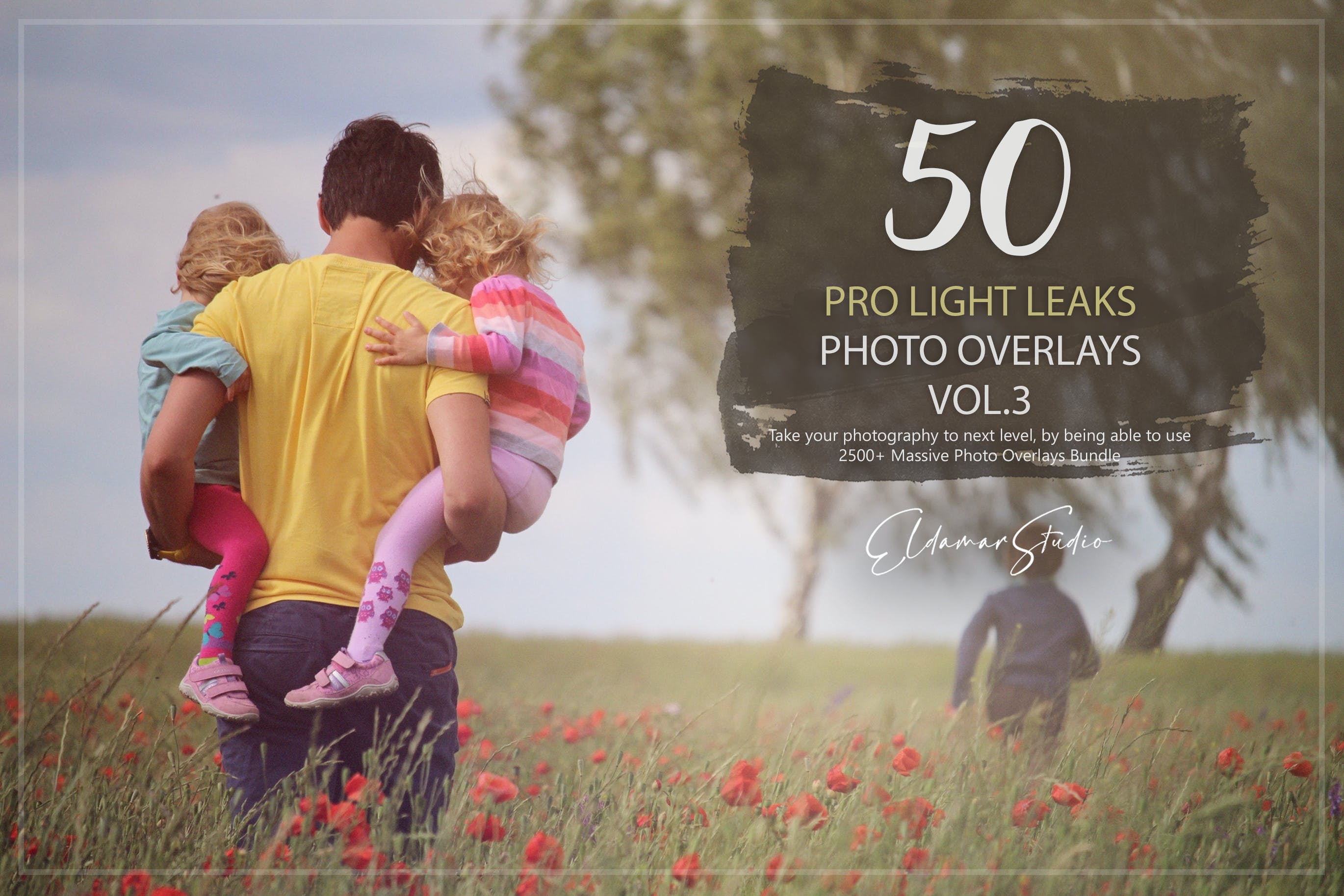 50个专业漏光效果照片叠层背景素材v3 50 Pro Light Leaks Photo Overlays – Vol. 3 图片素材 sucaiwan.com