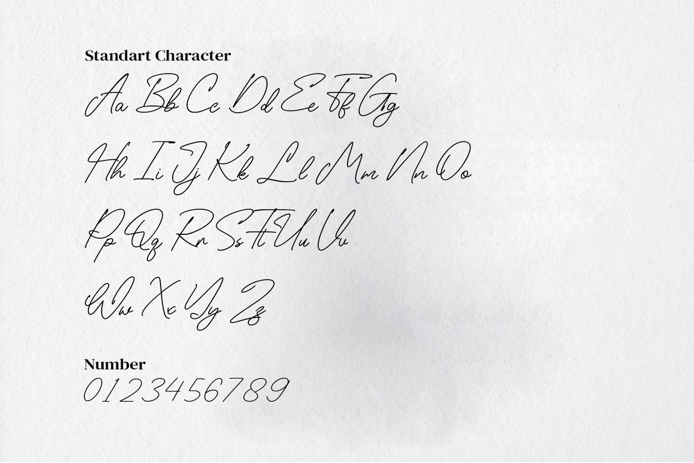 豪华深色单行手写字体 Lyfina Monoline Script 设计素材 sucaiwan.com