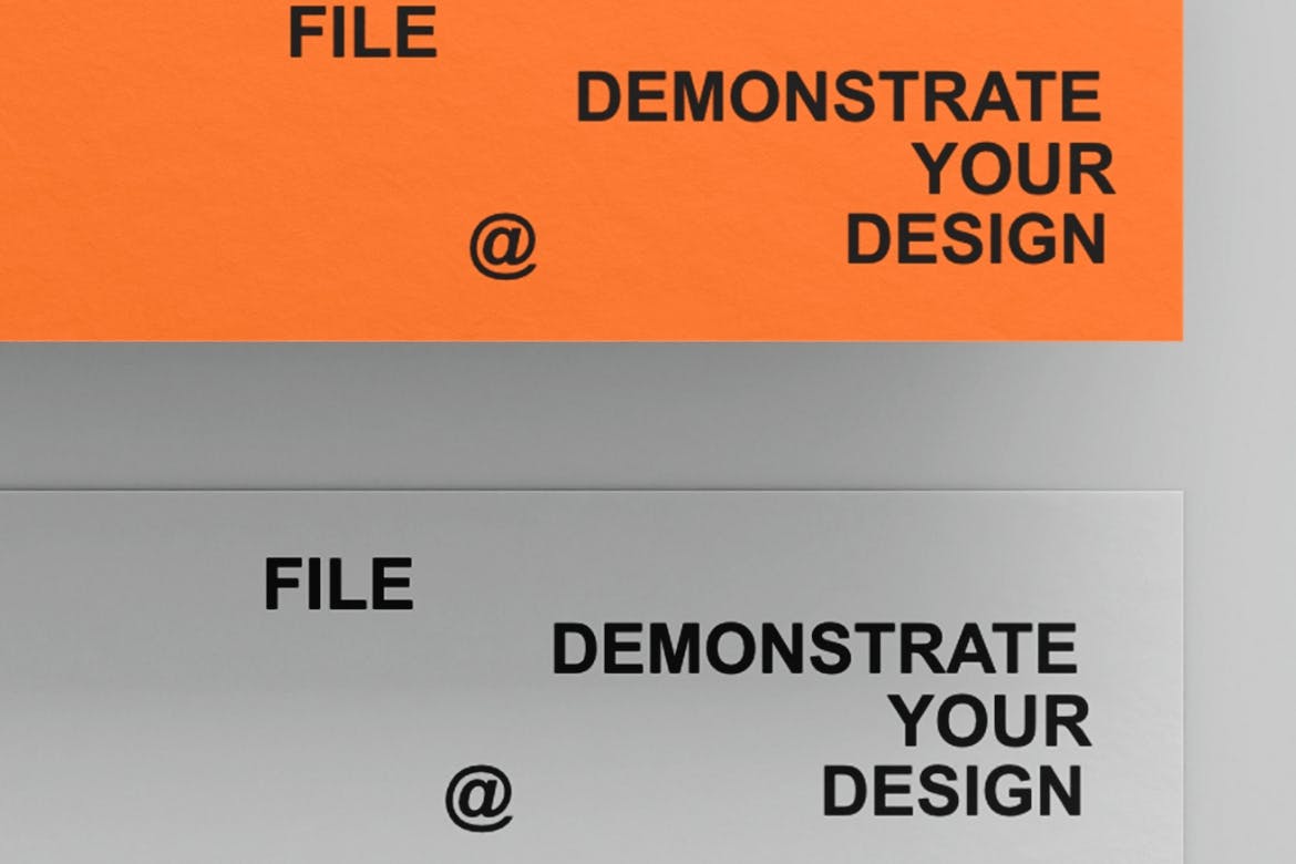 名片展示特写图样机psd模板 Business Card Mockup 样机素材 sucaiwan.com