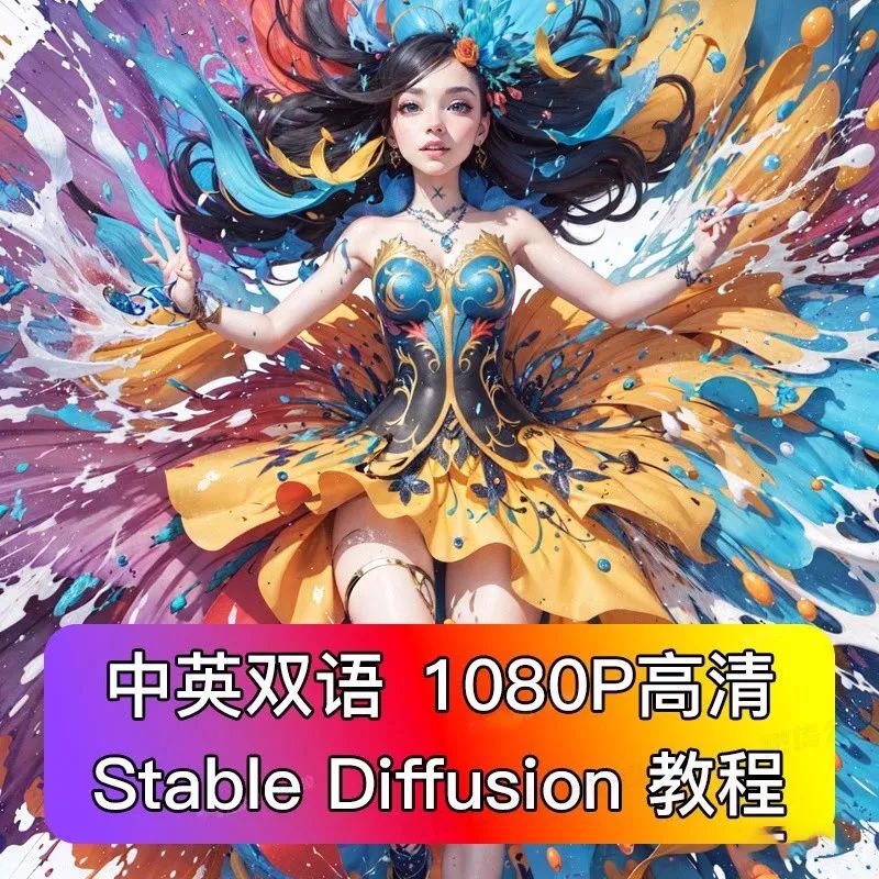 视频教程-AI绘画Stable Diffusion最全视频教程 设计教程 sucaiwan.com