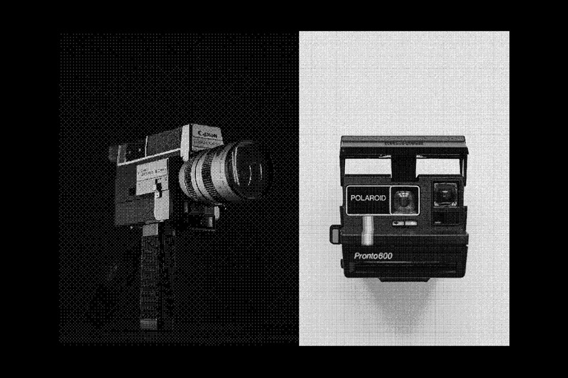 PS动作：复古未来主义8bit位点状图像噪声效果风格交叉位图atn预设 插件预设 sucaiwan.com