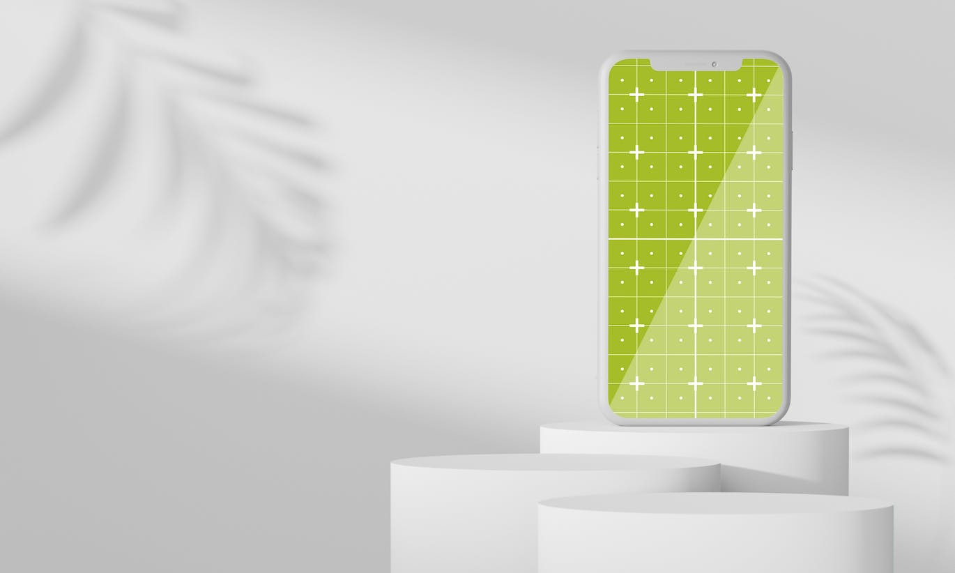 抽象背景苹果设备屏幕样机图psd素材 Abstract Background with Devices Mockup 样机素材 sucaiwan.com