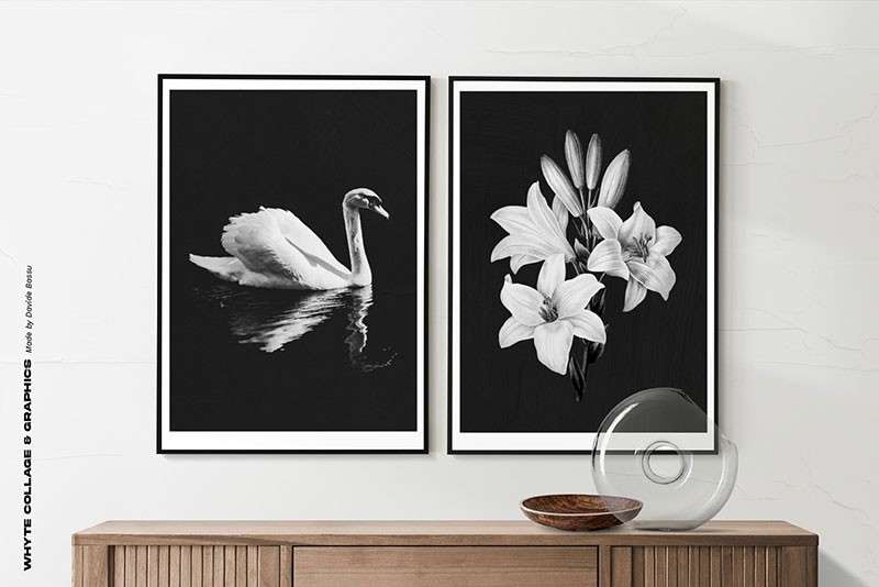 320+黑白雕塑艺术摆件拼贴手帐PNG免抠素材 图片素材 sucaiwan.com