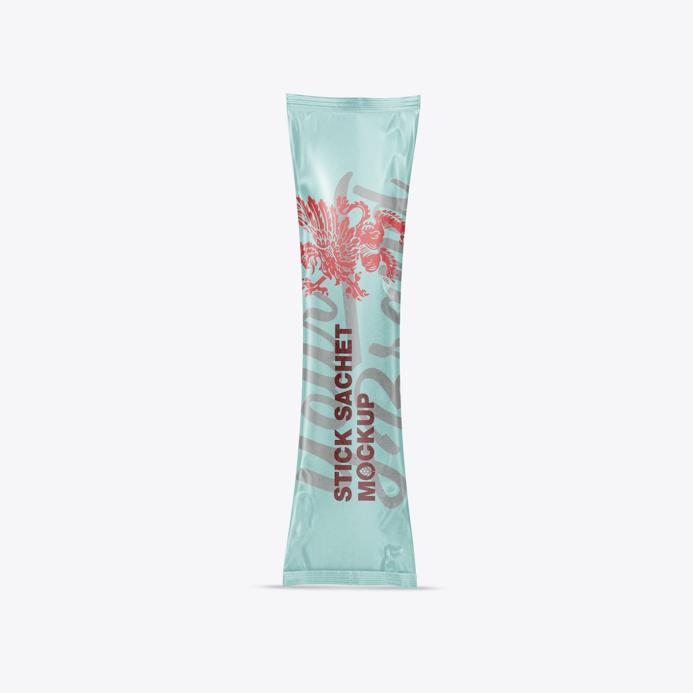 牛皮纸小袋包装设计样机图 Pack Kraft Stick Sachets Mockup 样机素材 sucaiwan.com